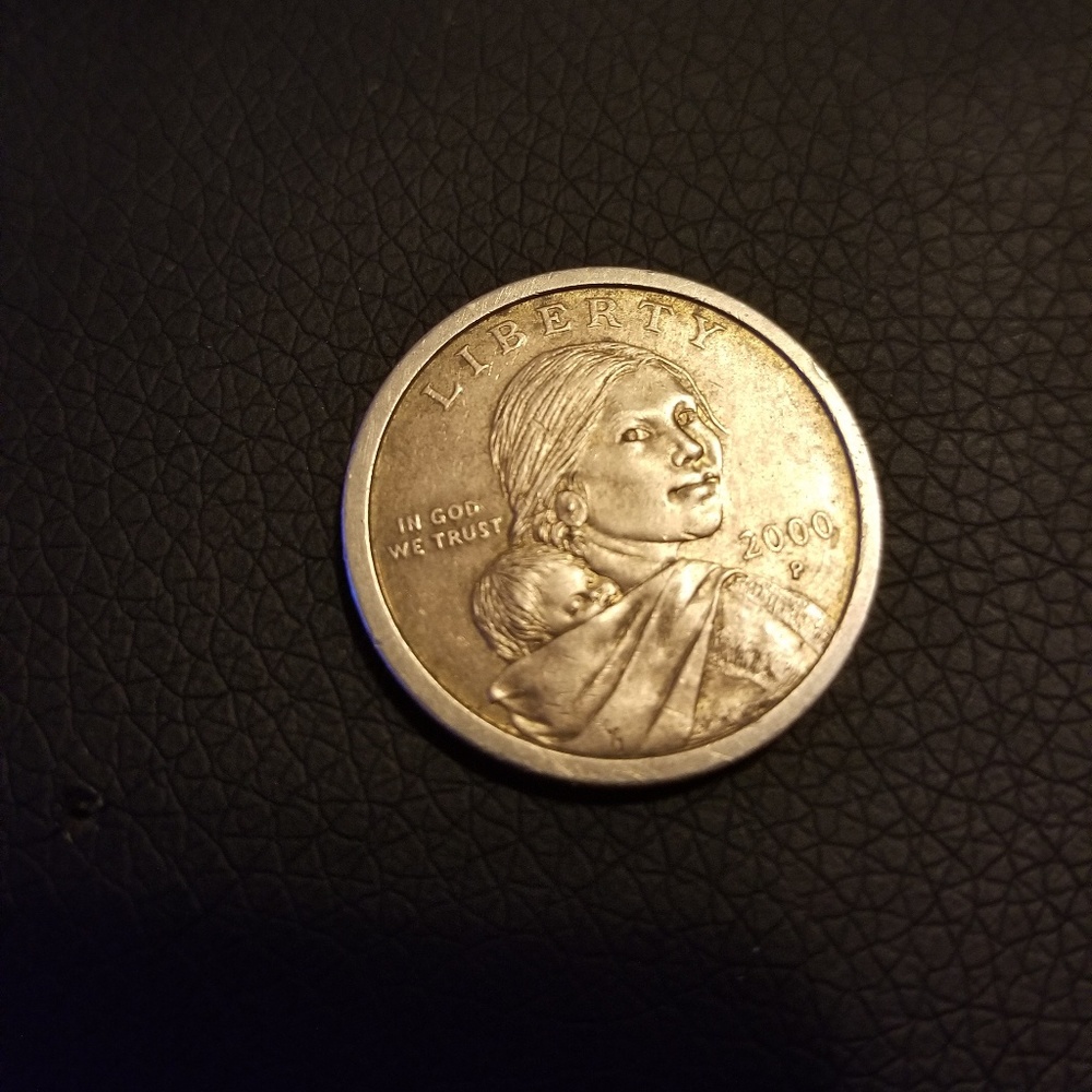 2000 1 dollar sacagawea coin